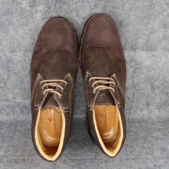 Sandro Moscoloni Shoes Mens 9 Boots Chukka Casual Leather Brown Classic Comfort main image 15